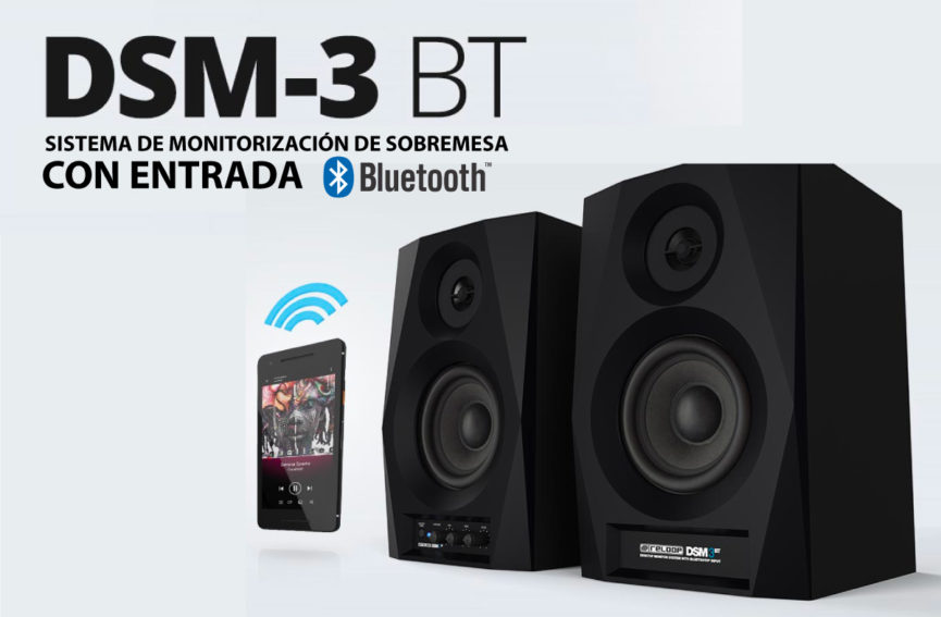 Monitores bluetooth Reloop DSM-3-BT